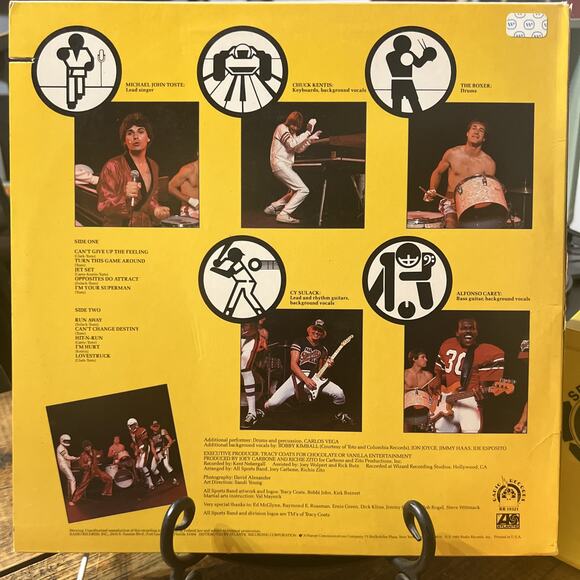 All Sports Band Radio Records RR 19321 VG+ PROMO 33rpm LP - Picture 2 of 8